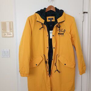 Polo Ralph Lauren Men's jacket (parka) NWT.Dark canary yellow color.
